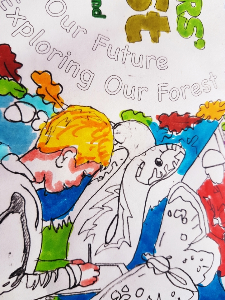 Colouring page - Our Forest Story - News - Foresters' Forest - Our